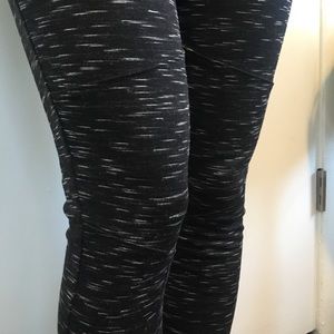 Heather ponte leggings